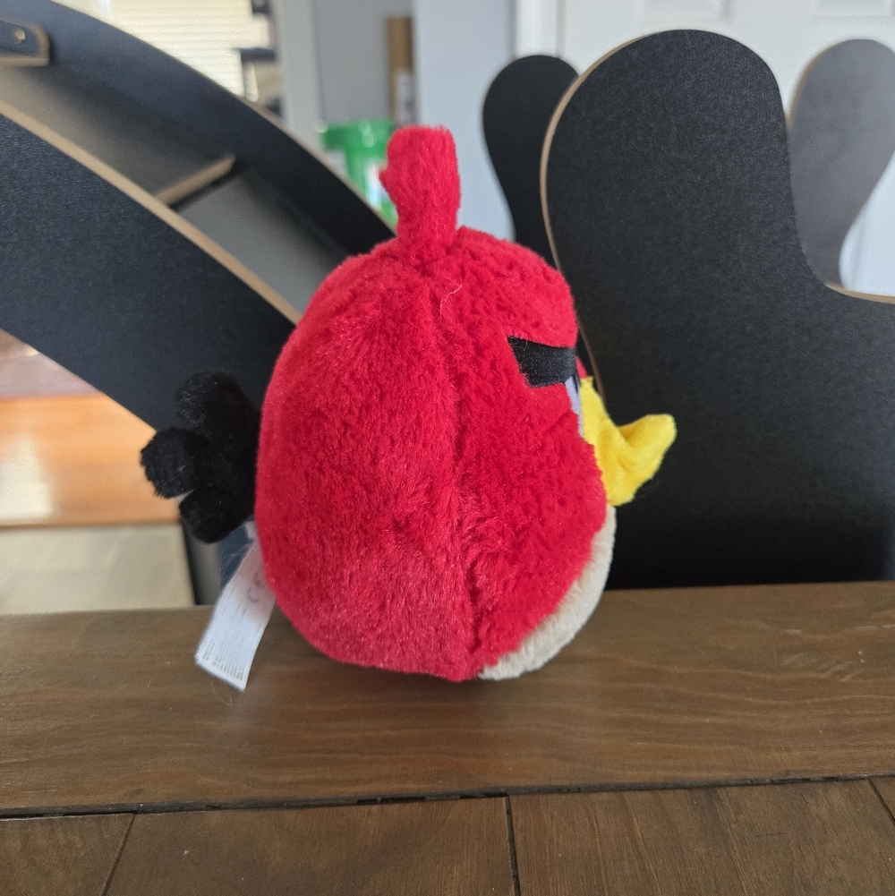 Red Angry Bird Plush Toy - Picture 4 of 7